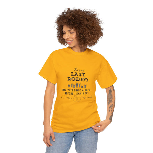 Nash Bash Bride's Last Rodeo Tee