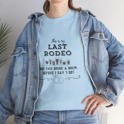Nash Bash Bride's Last Rodeo Tee