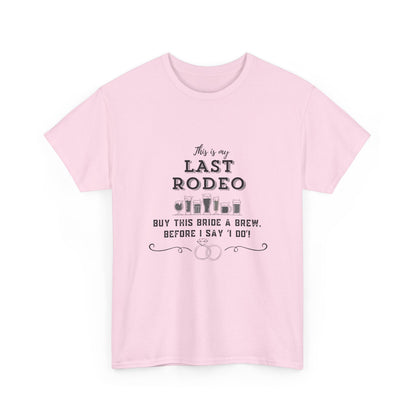 Nash Bash Bride's Last Rodeo Tee