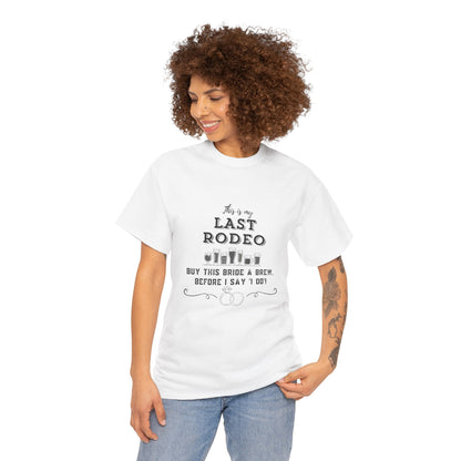 Nash Bash Bride's Last Rodeo Tee