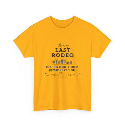 Nash Bash Bride's Last Rodeo Tee